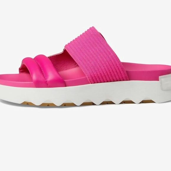 Sorel Women's Pink Slide Sandals - Picture 5 of 10